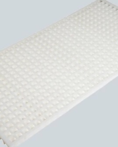 SLAT,5'X2',WHITE PLASTIC